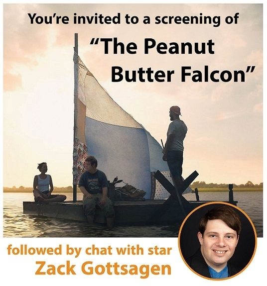 Screening of "The Peanut Butter Falcon"