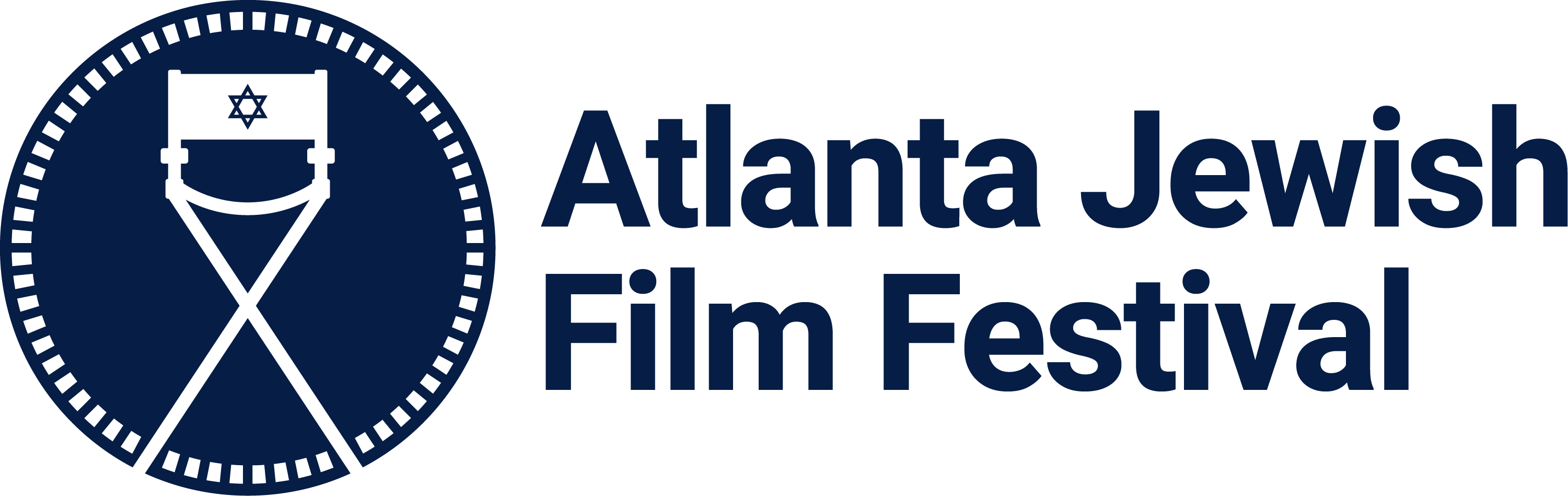 AJFF Brand Logo Horizontal Lockup One Color Light Background